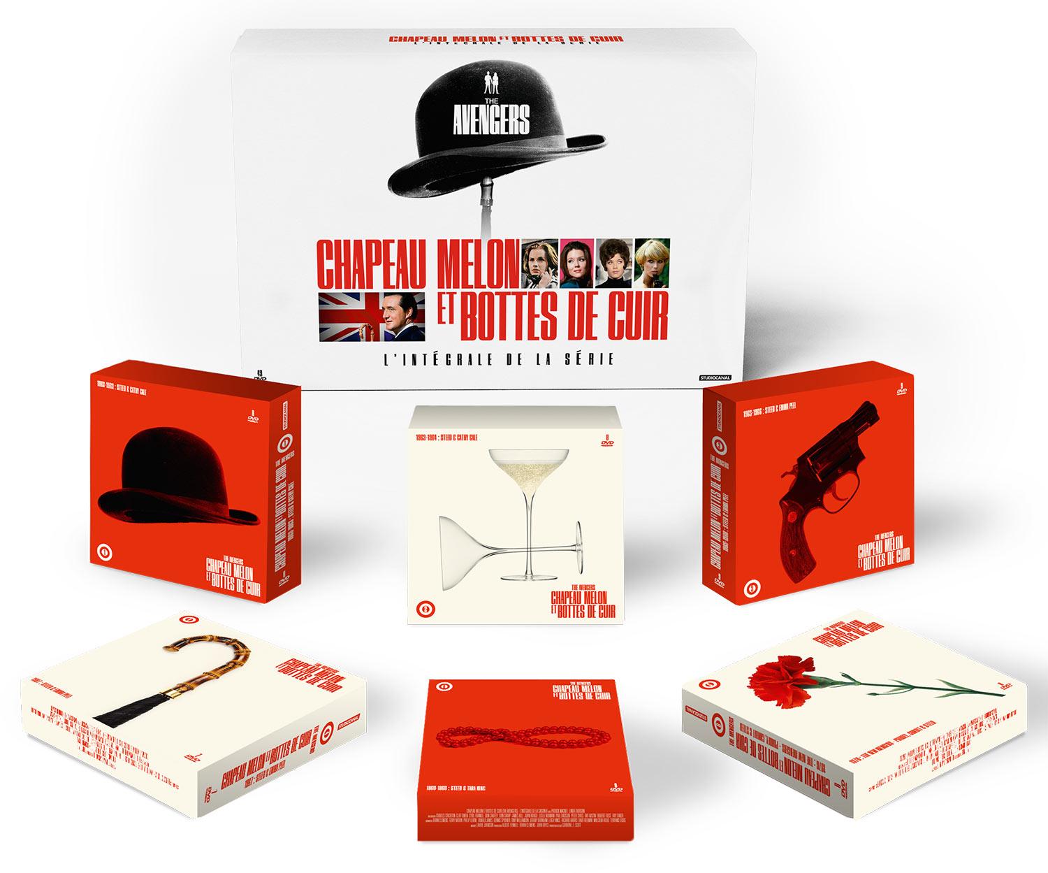 Chapeau melon et bottes de cuir - L'intégrale de la série [DVD]