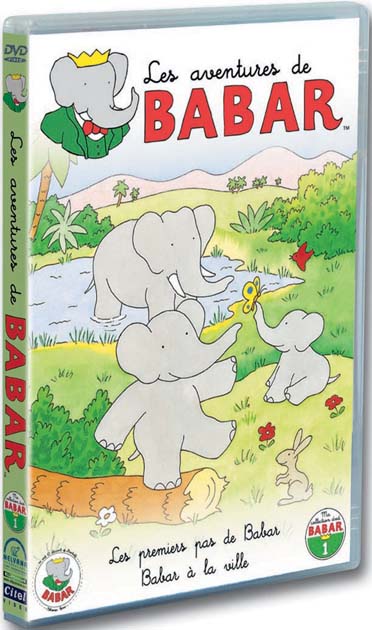 Les Aventures de Babar - 1 - Les premiers pas de Babar + Babar à la ville [DVD]