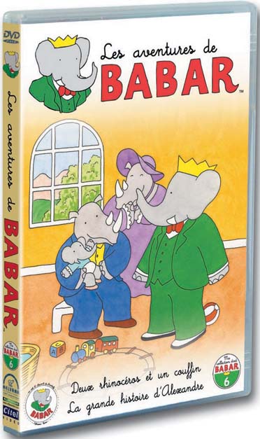 Les Aventures de Babar - 6 - Deux rhinocéros et un couffin + La grande histoire d'Alexandre [DVD]