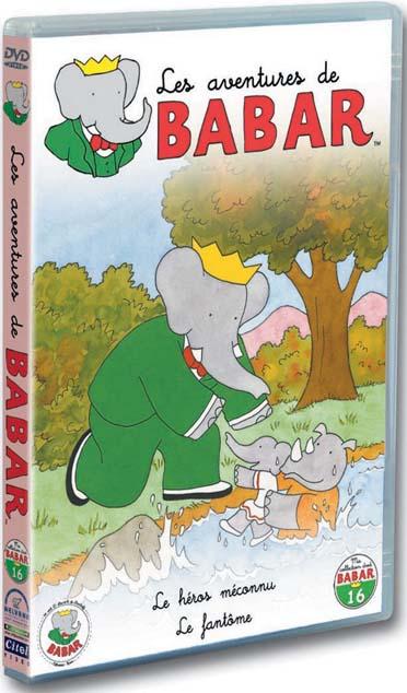 Les Aventures de Babar - 16 - Le héros méconnu + Le fantôme [DVD]