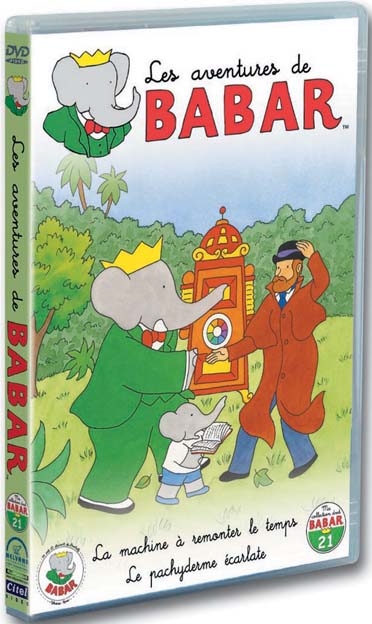 Les Aventures de Babar - 21 - La machine à remonter le temps + Le pachyderme écarlate [DVD]
