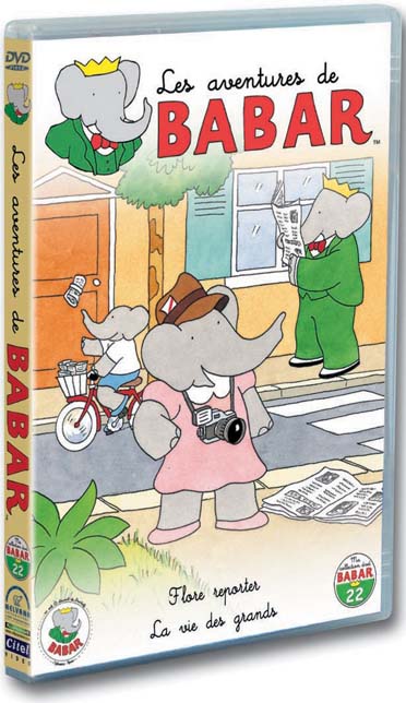 Les Aventures de Babar - 22 - Flore reporter + La vie des grands [DVD]