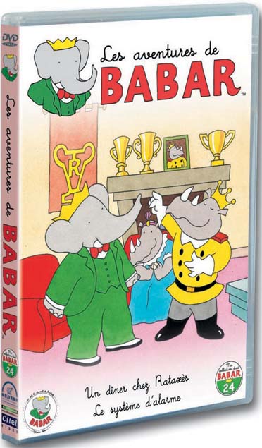 Les Aventures de Babar - 24 - Un dîner chez Rataxès + Le système d'alarme [DVD]