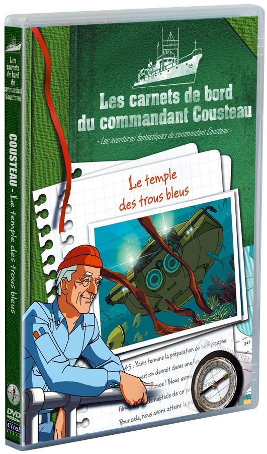 Les Carnets de bord du commandant Cousteau - Le temple des trous bleus [DVD]