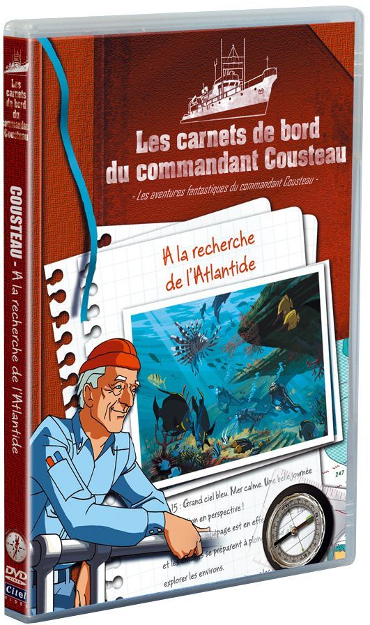 Les Carnets de bord du commandant Cousteau - À la recherche de l'Atlantide [DVD]