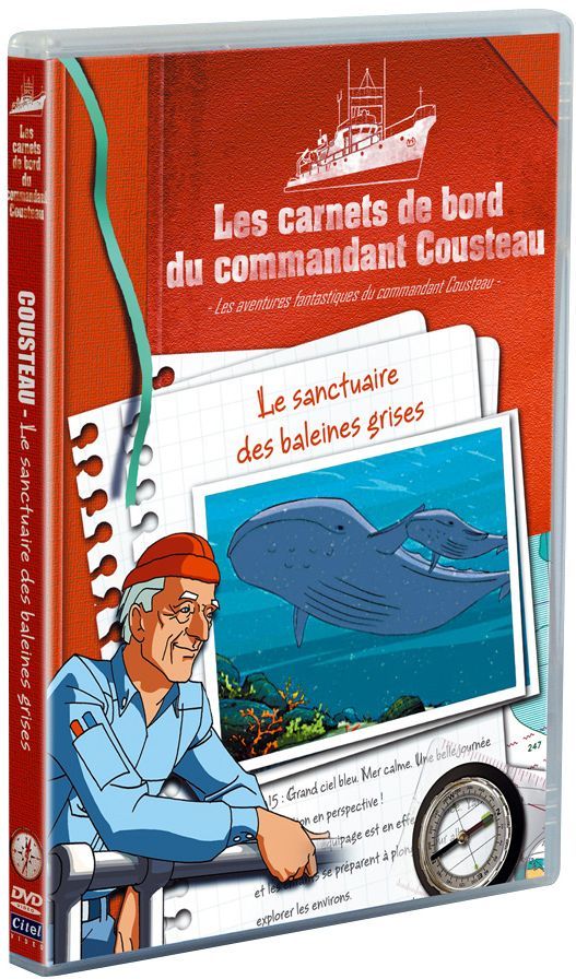 Les Carnets de bord du commandant Cousteau - Le sanctuaire des baleines grises [DVD]