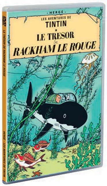 Les Aventures de Tintin - Le trésor de Rackham Le Rouge [DVD]