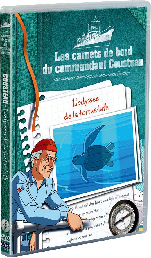 Les Carnets de bord du commandant Cousteau - L'odyssée de la tortue-luth [DVD]