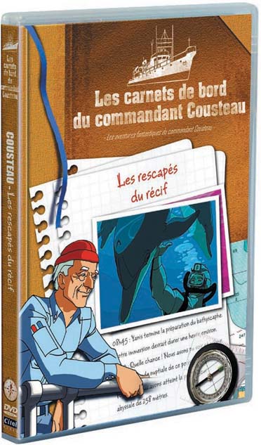 Les Carnets de bord du commandant Cousteau - Les rescapés du récif [DVD]