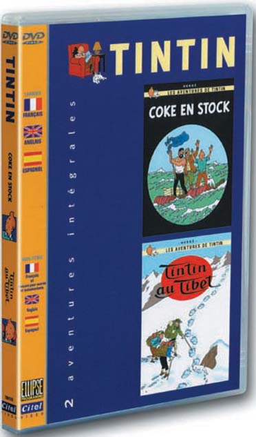 Tintin - Coke en stock + Tintin au Tibet [DVD]
