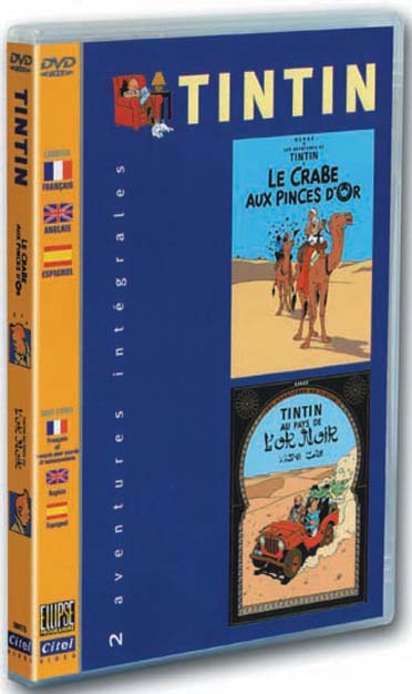 Tintin - Le crabe aux pinces d'Or + Tintin au pays de l'Or noir [DVD]