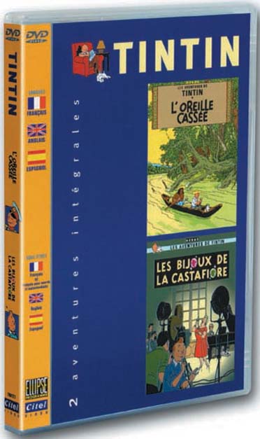 Tintin - L'oreille cassée + Les bijoux de la Castafiore [DVD]