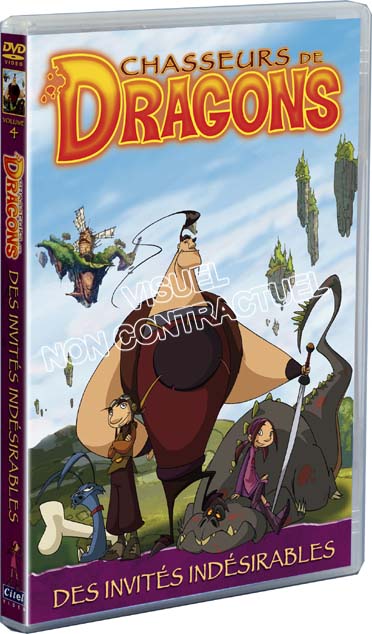 Chasseurs de dragons - Vol. 4 - Des invités indésirables [DVD]
