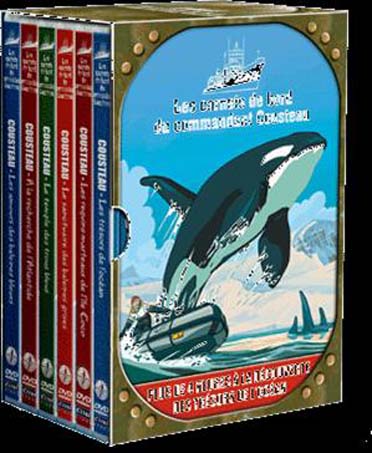Les Carnets de bord du commandant Cousteau - Coffret [DVD]