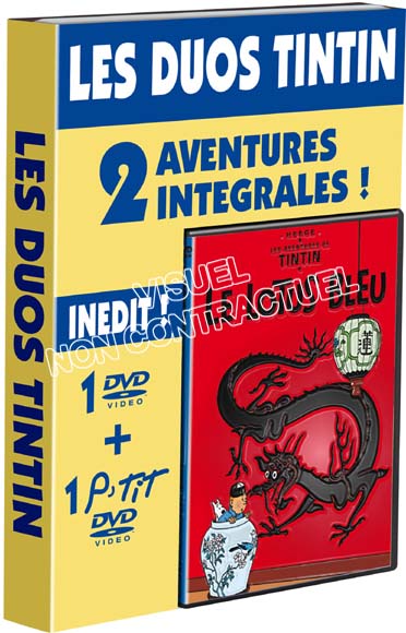 Les Aventures de Tintin - Les cigares du pharaon + Le Lotus Bleu [DVD]