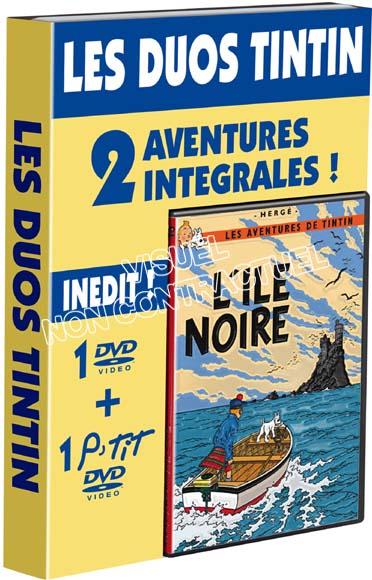 Les Aventures de Tintin - Le sceptre d'Ottokar + L'Île Noire [DVD]