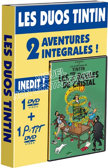 Les Aventures de Tintin - Le Temple du Soleil + Les 7 boules de cristal [DVD]
