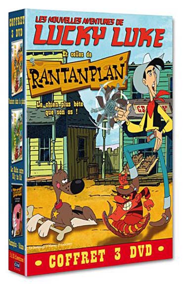 Les Nouvelles aventures de Lucky Luke et celles de Rantanplan - Coffret 3 DVD [DVD]