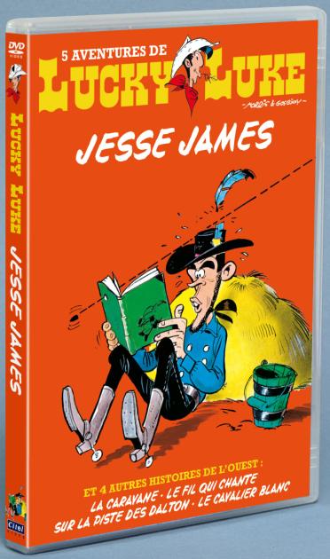 Lucky Luke - Jesse James, et 4 autres histoires [DVD]