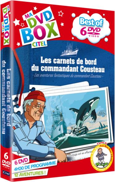Les Aventures du Cdt Cousteau : Best of - Coffret 6 DVD [DVD]