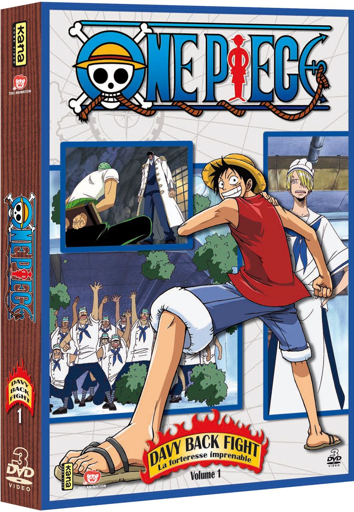 One Piece - Davy Back Fight - Coffret 1 [DVD]