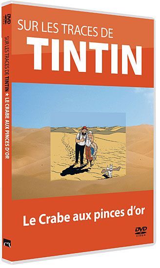 Sur les traces de Tintin - Vol. 3 : Le crabe aux pinces d'or [DVD]