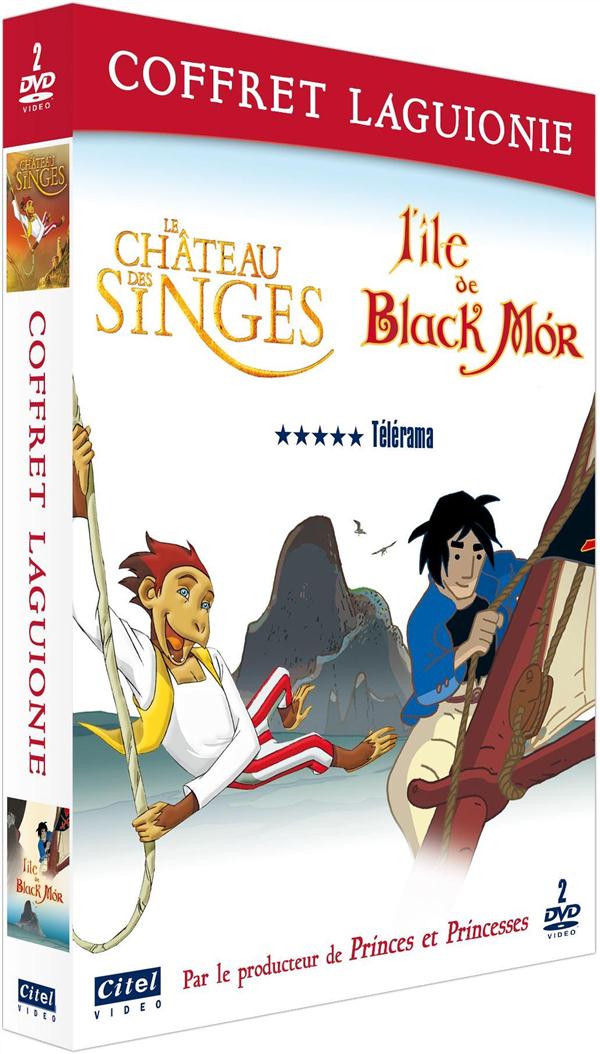 Coffret Laguionie : Le château des singes + L'île de Black Mór [DVD]