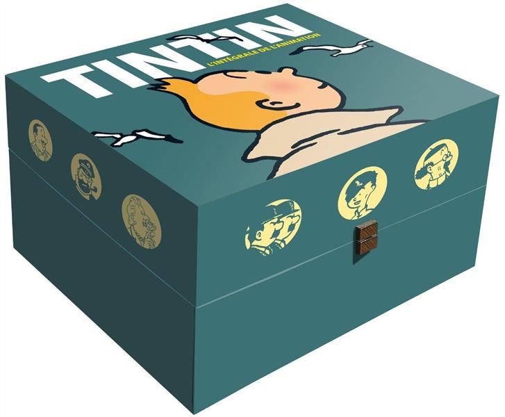 Tintin : l'intégrale de la série et des longs métrages d'animation [DVD]