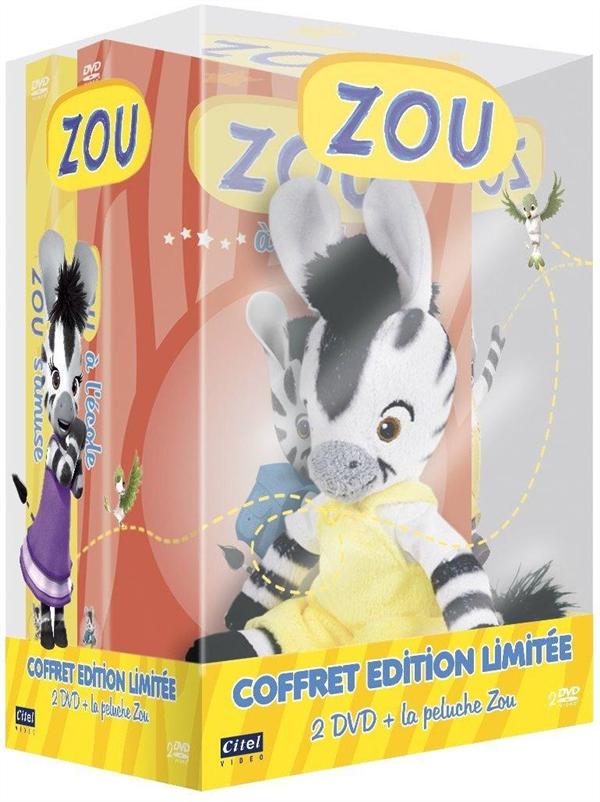 Zou : Vol. 1 : Zou s'amuse + Vol. 3 : Zou à l'école [DVD]