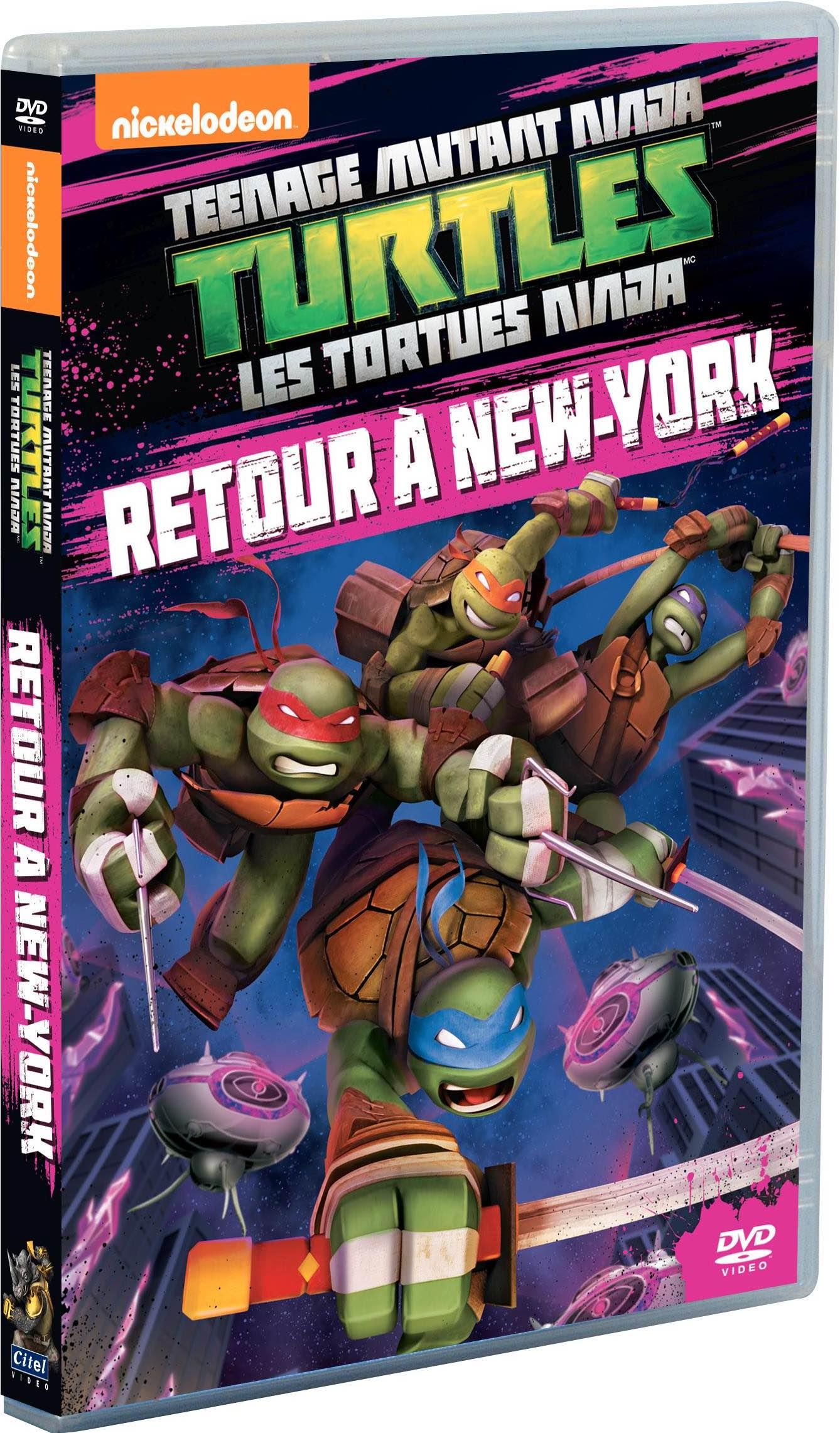 Les Tortues Ninja - Vol. 10 : Retour à New York [DVD]