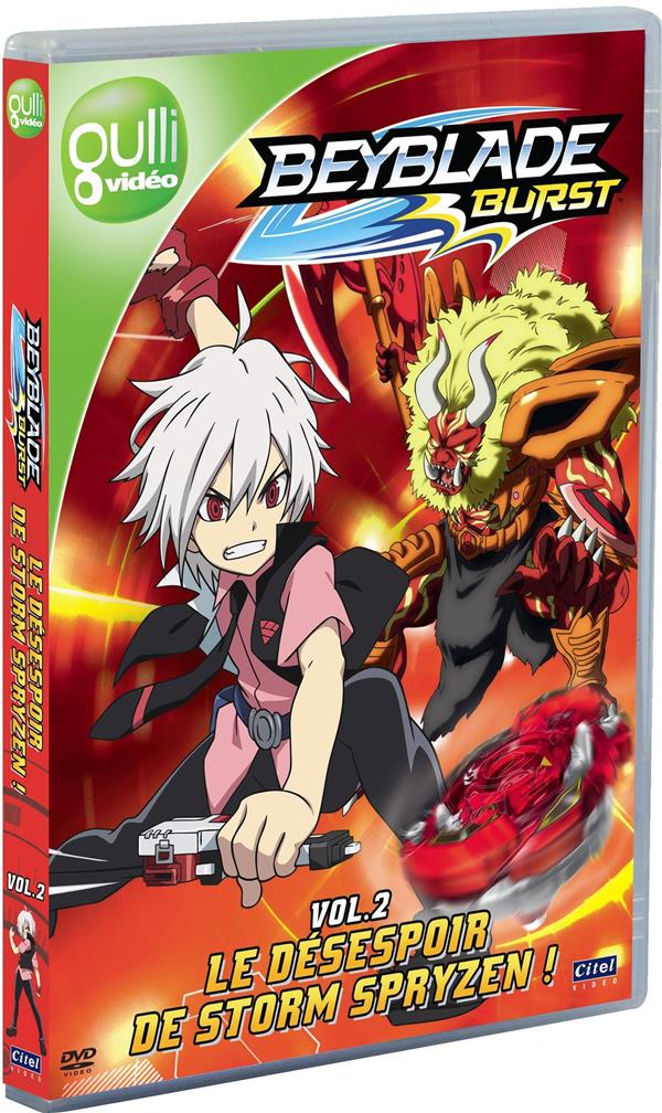 Beyblade Burst - Vol. 2 : Le désespoir de Storm Spryzen ! [DVD]
