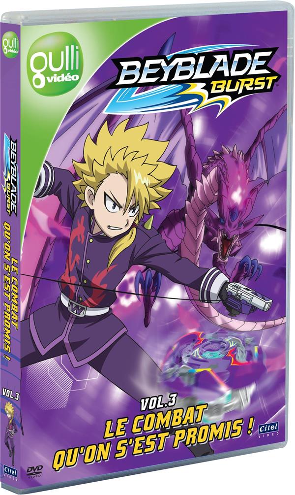 Beyblade Burst - Vol. 3 : Le combat qu'on s'est promis ! [DVD]