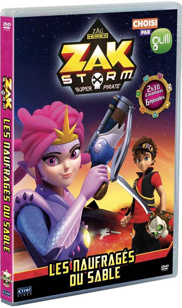 Zak Storm - Saison 1, Vol. 2 : Les naufragés du sable [DVD]
