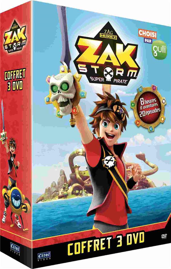 Zak Storm - Saison 1 : Vol. 1 + 2 + 3 [DVD]