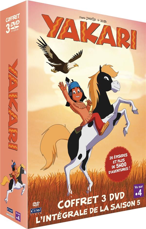 Yakari - Saison 5 : Vol. 1 + 2 + 3 [DVD]