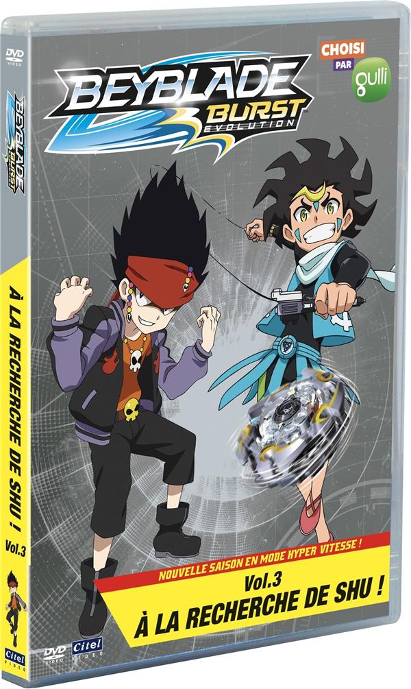 Beyblade Burst - Saison 2, Vol. 3 : A la recherche de SHU ! [DVD]