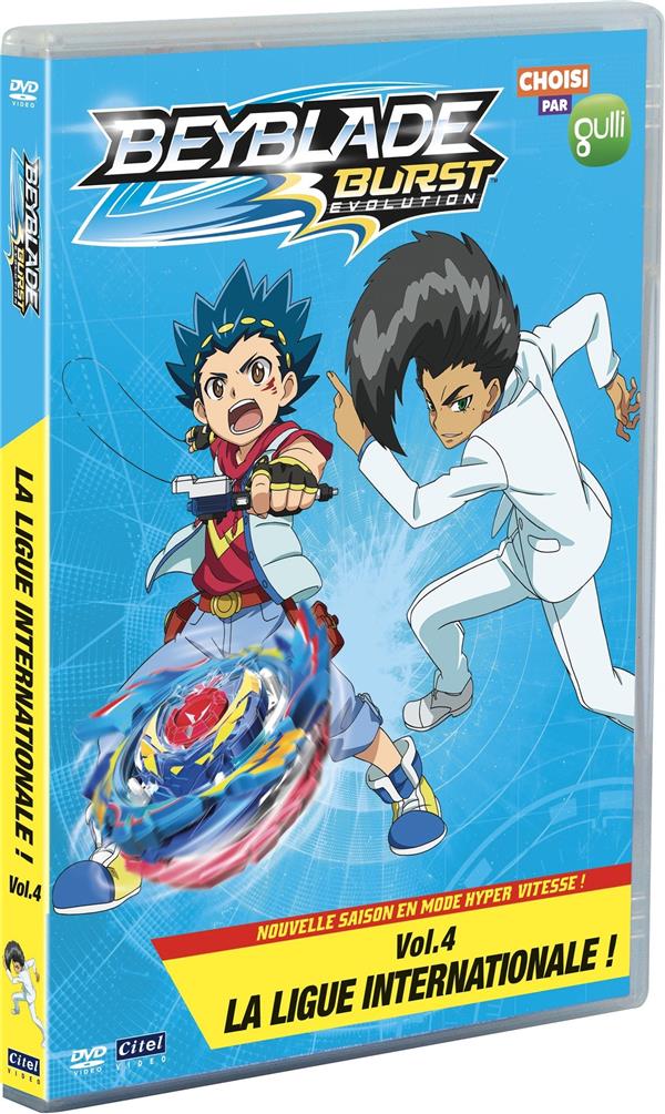 Beyblade Burst - Saison 2, Vol. 4 : La ligue internationale ! [DVD]