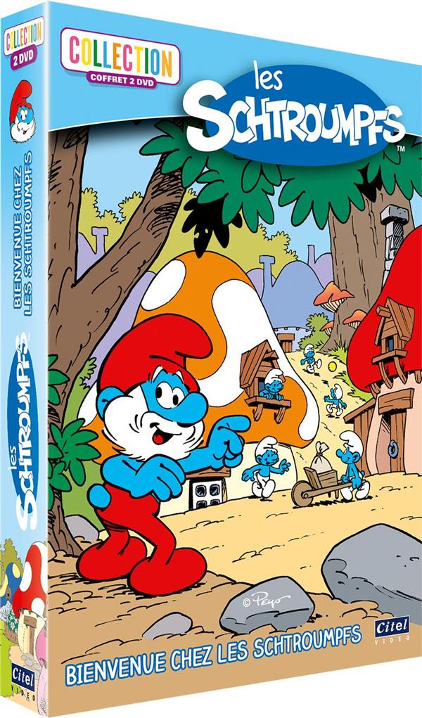 Les Schtroumpfs - Coffret 2 DVD : Bienvenue chez les Schtroumpfs [DVD]