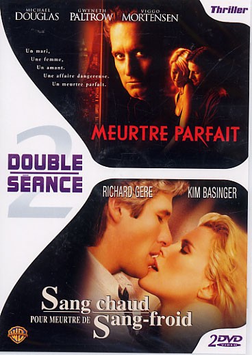 Double séance Thriller - Sang chaud pour meurtre de sang froid + Meurtre parfait [DVD] - flash vidéo