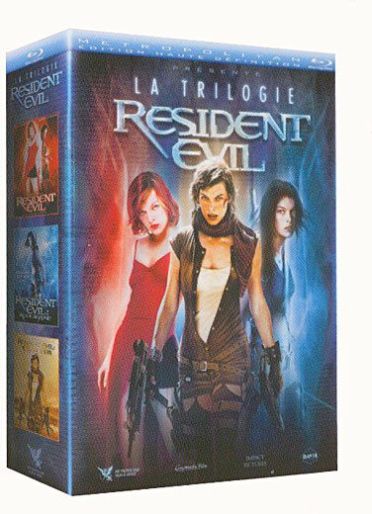 Resident Evil : La trilogie : Resident Evil + Resident Evil : Apocalypse + Resident Evil : Extinction [Blu-ray] - flash vidéo