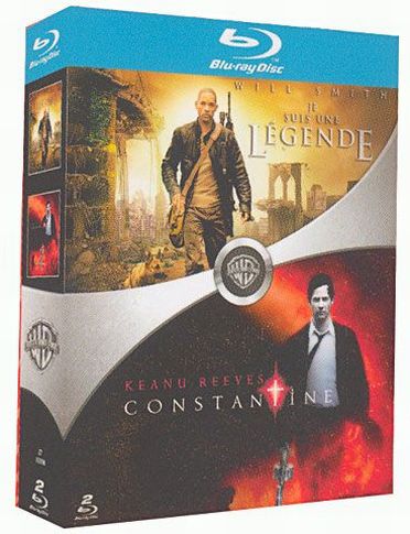Je suis une légende + Constantine [Blu-ray] - flash vidéo