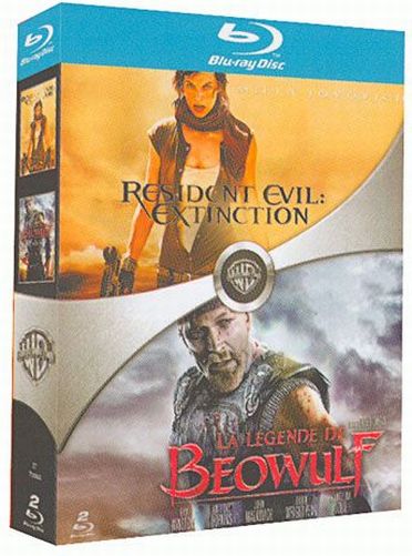 Resident Evil : Extinction + La légende de Beowulf [Blu-ray] - flash vidéo