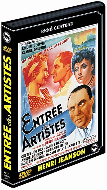 Entrée des artistes [DVD]