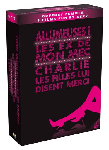 Coffret Femmes - 3 films fun et sexy : Allumeuses ! + Les ex de mon mec + Charlie, les filles lui disent merci [DVD]