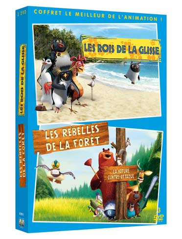 Les Rois de la glisse + Les rebelles de la forêt [DVD]