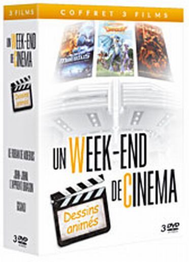 Coffret un week-end de cinéma - Dessins-animés [DVD] - flash vidéo