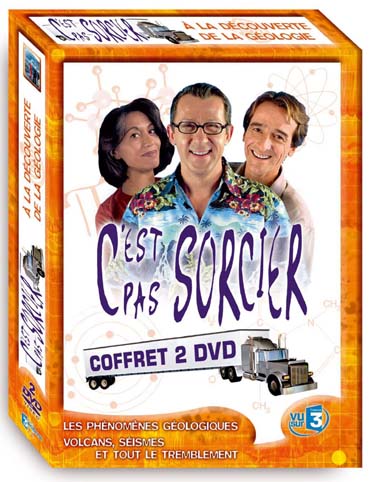 C'est pas sorcier - Coffret À la découverte de la géologie - Phénomènes géologiques + Volcans, séismes et tout le tremblement [DVD]