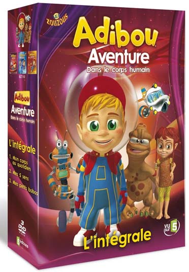 Adibou - Aventure dans le corps humain - L'intégrale [DVD]