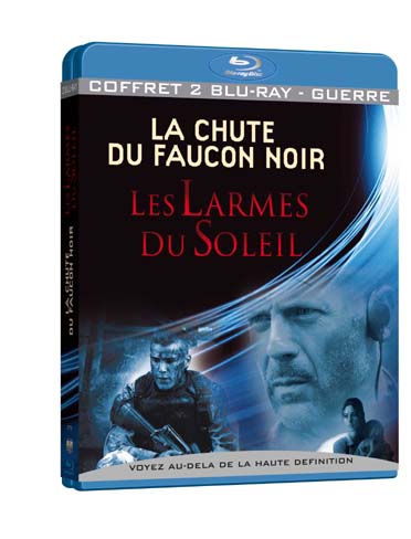 Les Larmes du soleil + La chute du faucon noir [Blu-ray]
