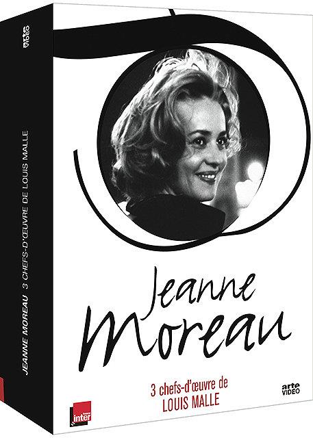 Jeanne Moreau - Coffret - Les amants + Ascenseur pour l'échafaud + Le feu follet + Jeanne M. Côté cour, côté coeur [DVD]